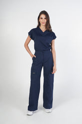 Pantalon Cargo Azul Navy Para Dama