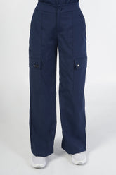Pantalon Cargo Azul Navy Para Dama