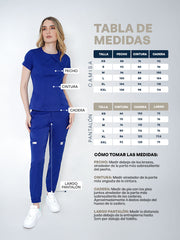 Camisa Boreal Azul Medio Para Dama