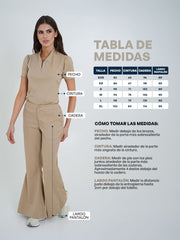 Camisa Merida Azul Navy Para Dama