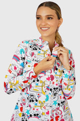 Bata Disney Colores Para Dama