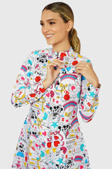 Bata Disney Colores Para Dama