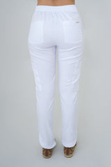 Pantalon Nubes Blanco Para Dama
