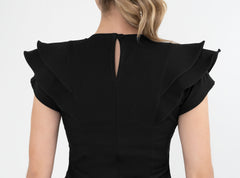 Camisa Nubes Negro Para Dama