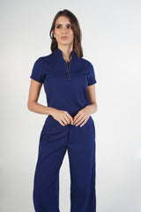 Camisa Luxy Azul Navy Para Dama