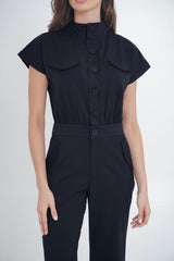 Enterizo Paris Negro Para Dama