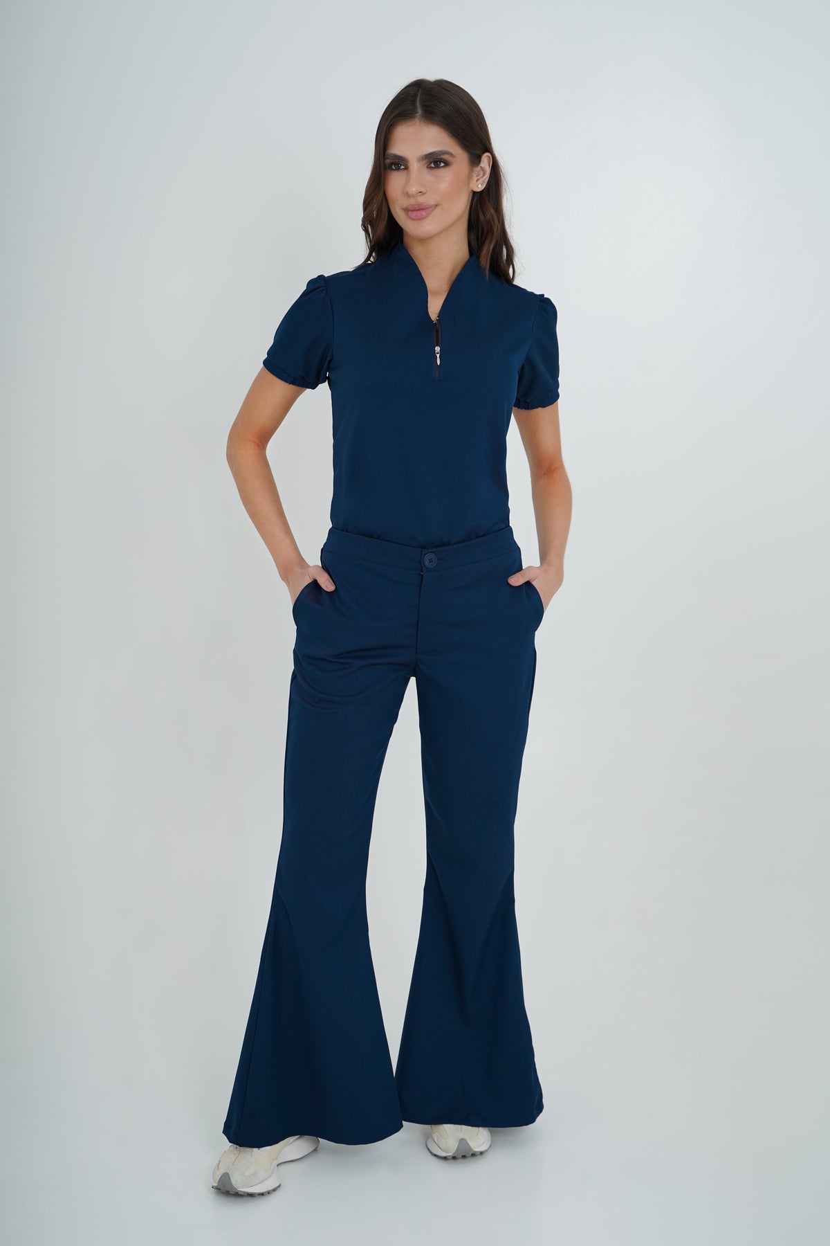 Pantalon Merida Azul Navy Para Dama