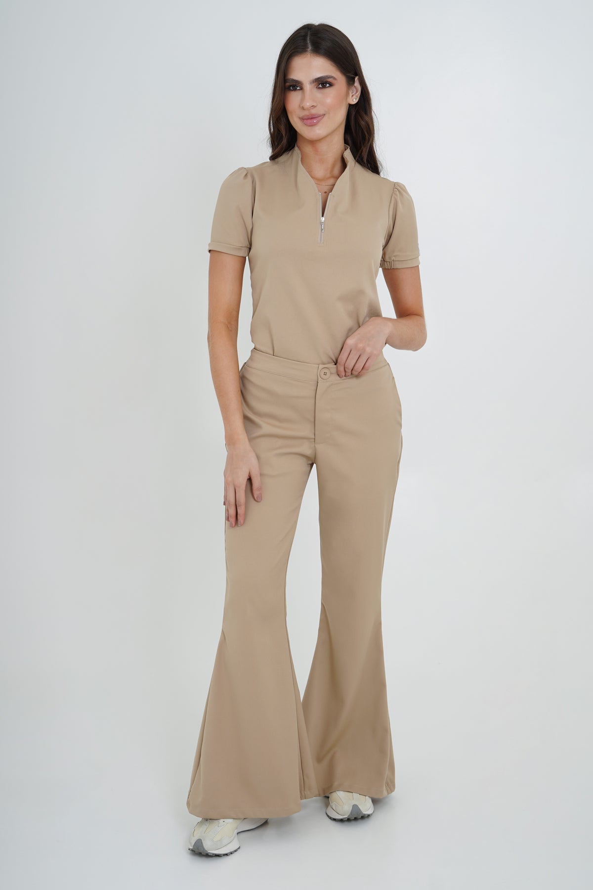 Pantalon Merida Caqui Para Dama