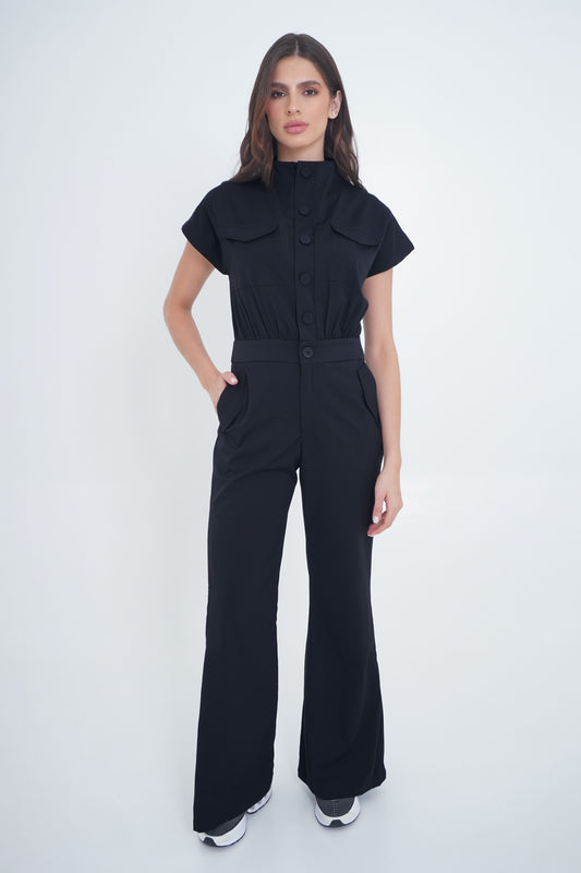 Enterizo Paris Negro Para Dama 4000