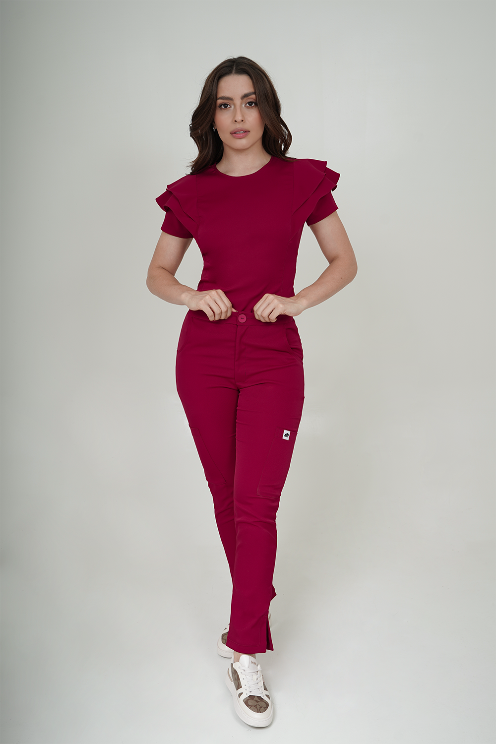 Pantalon Nubes Cereza Para Dama