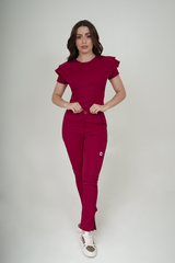 Pantalon Nubes Cereza Para Dama