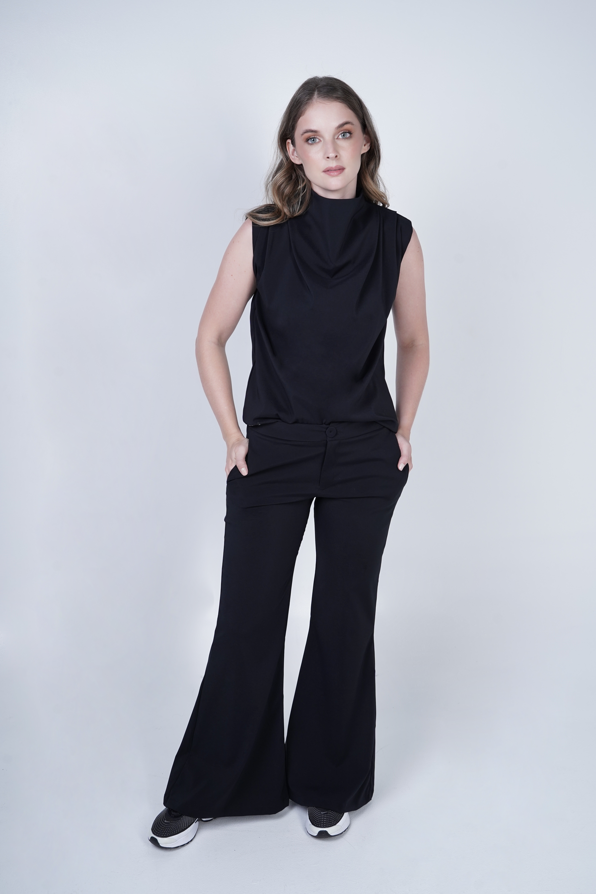 Pantalon Luxury Negro Para Dama