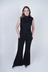Pantalon Luxury Negro Para Dama