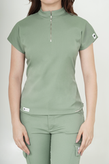 Camisa Aire Verde Oliva Para Dama