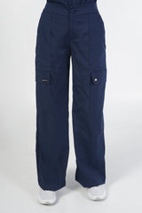 Pantalon Cargo Azul Navy Para Dama
