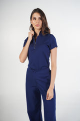 Camisa Luxy Azul Navy Para Dama