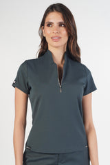 Camisa Luxy Gris Oscuro Para Dama