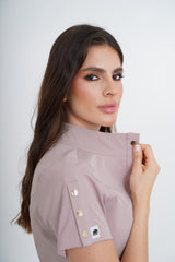 Camisa Roma Palo De Rosa Para Dama