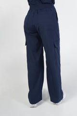 Pantalon Cargo Azul Navy Para Dama