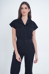 Enterizo Paris Negro Para Dama