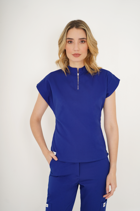 Camisa Aire Azul Medio Para Dama 4000