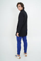 Bata Futuro Negro Para Caballero