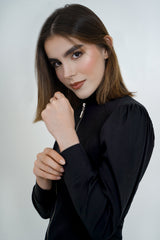 Bata Futuro Negro Para Dama