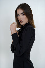 Bata Futuro Negro Para Dama