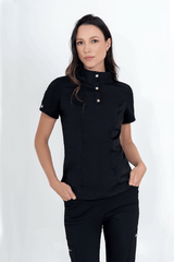 Camisa Roma Negro Para Dama