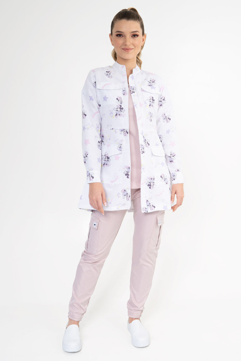 Bata Disney Blanco Para Dama